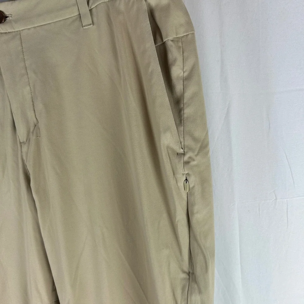 Lululemon ABC Pants 38x32 Mens‎ Khaki Slim Fit Technical Performance Golf Casual